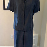 Liz Claiborne Career Summer Suit Navy Photo 0