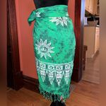 Tie up beach skirt Green Size undefined Photo 1