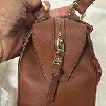 Steve Madden  Brown Satchel-Crossbody with Floral Scarf Photo 15