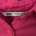 ZARA  Pink Button-Up Shirt Photo 1