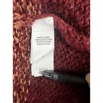 Lucky Brand Brown Ombre Dye Oversize Open Cardigan In Rust Wool Blend Size M Photo 13