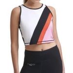 DKNY SPORT Cropped Colorblock Work Out Tank Photo 4