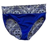 Soma  Women's Two Piece Swimsuit Tankini Paisley Brief M Swim Top‎ 36C Underwire Photo 7