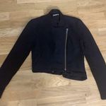 Helmut Lang EUC textured asymmetric moto jacket Photo 1