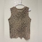 Zoe & Liv  Tan Leopard Print Muscle Tee Photo 2