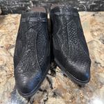 Roper Black Pointed Toe Mules Faux Suede Clog Size 6.5 New NWT Photo 2