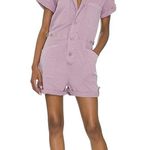 Pistola Parker Short Sleeve Romper in Lilac Dust Photo 0