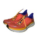 Hoka  Clifton 8 Women Orange Running Shoes Sneakers Size 9.5  (9.5B) Photo 1