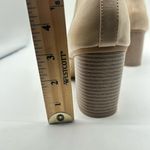 Soda Boots Womens 9 Tan Chunky High Heel Western Cowboy Ankle Booties Photo 6