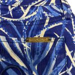 Lilly Pulitzer  South Ocean Skinny Crop Twilight Blue Early Riser Jeans Womens 00 Photo 4