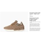 Esseutesse Suede Fringe Sneaker Photo 4
