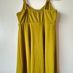 Target NWOT Small Slip Dress olive green adjustable straps fit and flare fall spring Photo 4