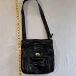 Fossil • Black Lamb Leather Stanton Crossbody Multi-Pocket Adjustable Versatile Photo 13