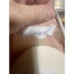 Calvin Klein  Womens Size Small Pink Ribbed Full Zip Long Sleeve Cardigan Sweater Photo 2