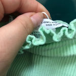 ZARA NWT RUFFLE TOP CROPPED TANK Photo 2