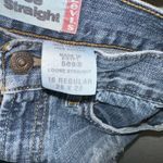 Levi's Levi’s 569 Loose Straight Denim Distressed Jean Shorts Photo 3