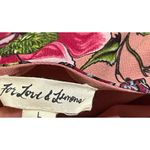 For Love & Lemons  Churro Mini Dress Pink Flamenco L Large Ruffle Hem Photo 6