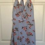 Lush Clothing Lush Light Blue Floral Racer Back Dress Size M Photo 0