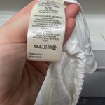 Maeve  Shorts Anthropologie White Silky Chemisette Ivory Flowy Elastic Waist Photo 5