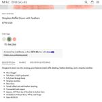 Mac Duggal  20530 Green Strapless Ruffle Gown with Feathers 4 Photo 2