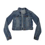 American Eagle  Jean Jacket Blue Denim Button Down Size Women's XS Photo 0