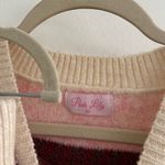 Pink Lily  Cream Multi Fair Isle Knit Sweater Short Set Photo 4