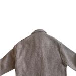Banana Republic  Wool Shirt Utility Jacket XS Tan Oversized Shacket Minimalist Photo 6