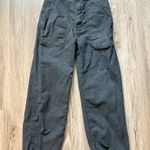 Mother The Wrapper Patch Springy Ankle Jeans in Faded Black Size 23 Photo 2