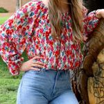 Mittoshop Floral  Long Sleeve Top Photo 3