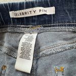 Celebrity Pink Womens Jogger Jeans M Distressed Denim Elastic Waist Drawstring Photo 4