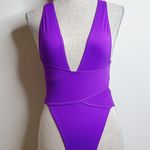 SKIMS NWT  Cut Out Plunge Monokini Photo 2