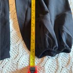 Black Long Sleeve Midi Dress size L Size L Photo 8