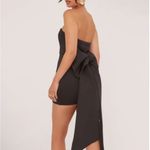 EGO strapless bow mini dress Photo 1