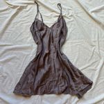 Victoria's Secret victoria’s secret vintage from the 90’s grey purple 100% silk slip dress Photo 4