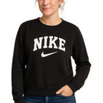 Nike Black Logo Crewneck Sweatshirt Small – Pullover Long Sleeve Size Small Photo 0