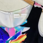 Amanda Uprichard Revolve Floral Watercolor Silk Wide Strap Tank Top-Medium Photo 3