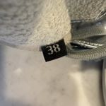 P448  Skate Boster High Top Sneakers Size 38 US 8-8.5 Black Leather Lace Up Photo 1