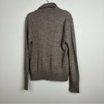 J.Crew Brown V-Neck With Pockets Sweater Size Large Photo 5