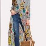 Floral shirt dress size 12 Gold Photo 1