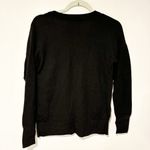 Rag and Bone  Merino Wool Black V Neck Knit Sweater Size Small Photo 4