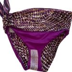 Becca  On the Prowl Animal Print Hipster Purple Bikini Bottoms Photo 6