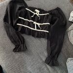 Thirty/Thirty Crop Top Black Size M Photo 4