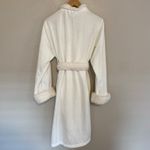 Pottery Barn NWT  Marleigh Lightweight Cozy Robe Womens Size Small White Sherpa Photo 1