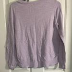 Loft  Women's Light Purple Long Sleeve Top Photo 2