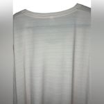 Athleta Cloudlight Stratus Tee Size 1X Ballerina Pink Stripe Photo 4