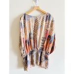 Venus  Lascana Boho Blouse Dolman Sleeve‎ Plus Size Faux Wrap Slimming 2x Viscose Photo 2