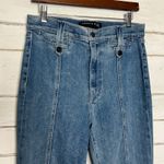 Veronica Beard  Beverly Skinny Flare Jeans Lakeshore Wash Denim Size 30 Photo 12