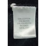 Christopher & Banks Petite Black Cardigan Sweater Cropped Open Front P/XL Photo 3