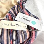 Nine Britton  Misha Crop Top M Multi Stripes Sleeveless Cami Stitch Fix New Photo 4