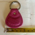 Banana Republic  Pink Leather Keychain Photo 4
